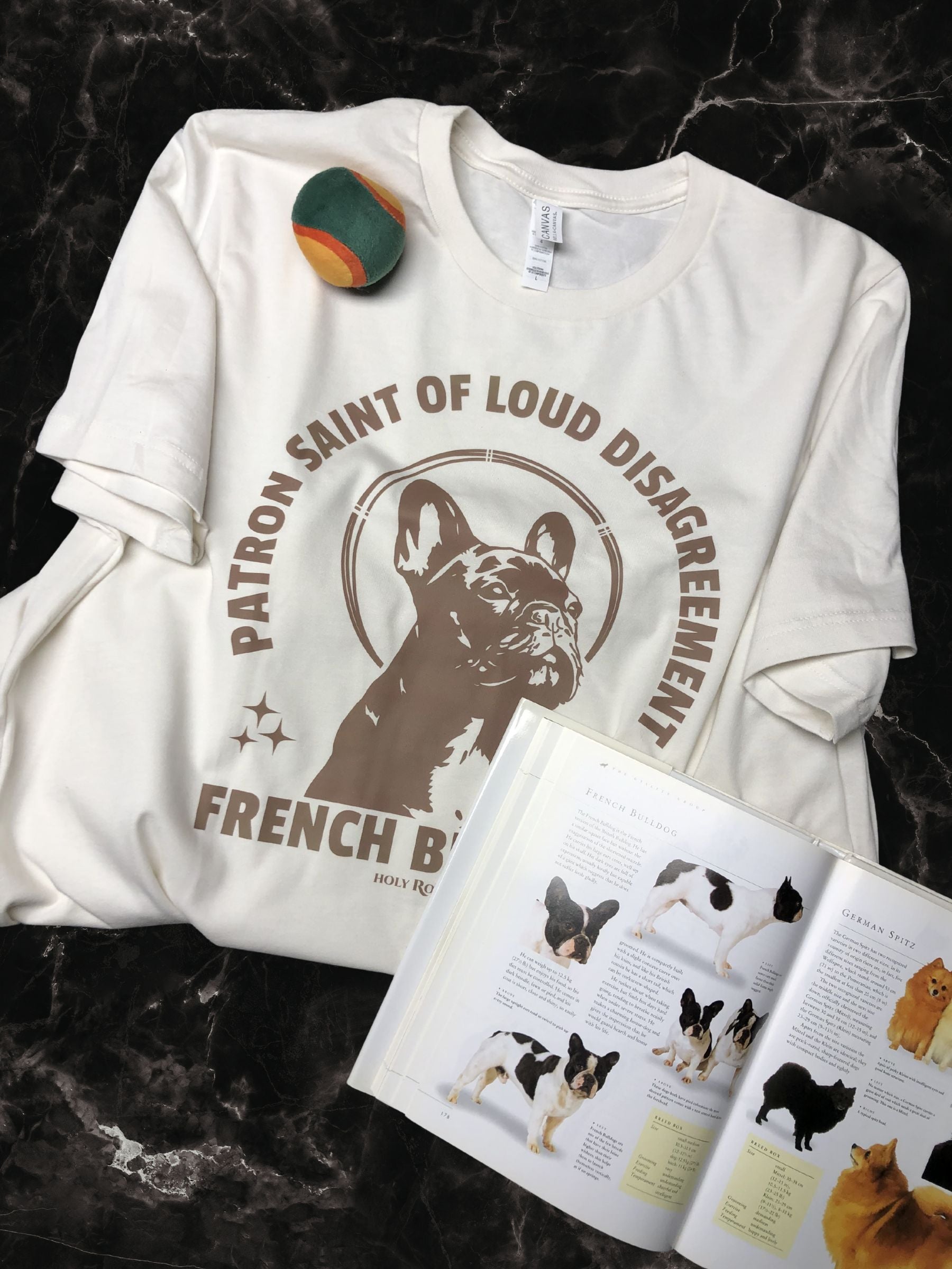 French Bulldog - Patron Saint of Loud Disagreement, funny dog shirt